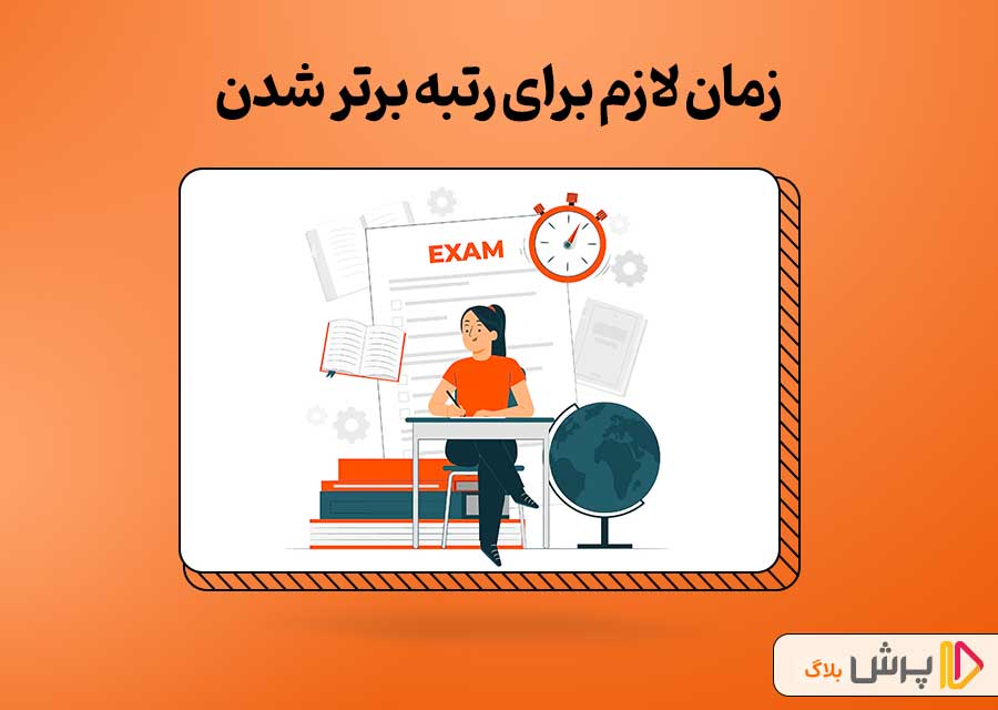 زمان لازم برای رتبه برتر شدن