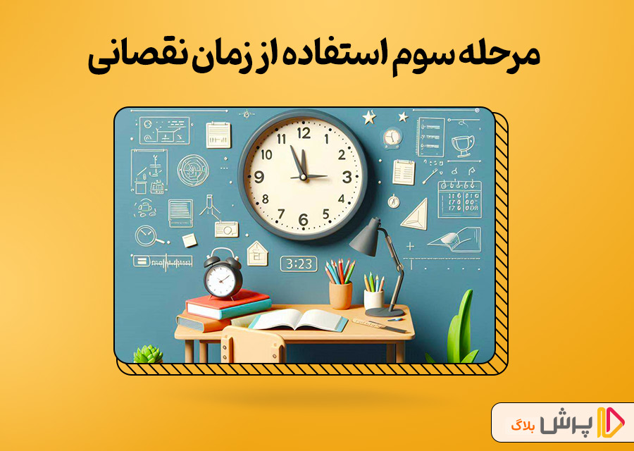 مرحله سوم روش زمان های نقصانی