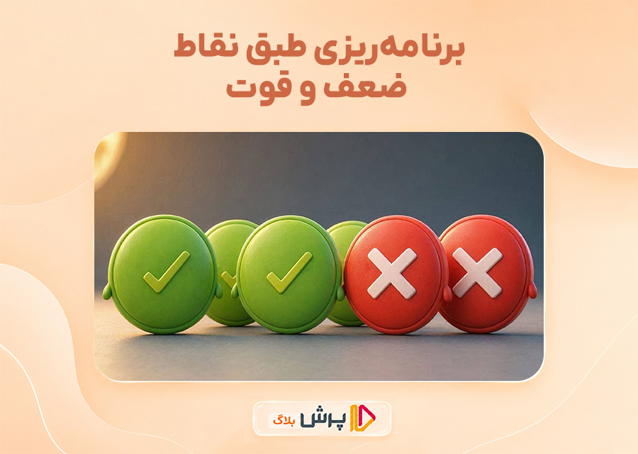 برنامه‌ریزی طبق نقاط ضعف و قوت